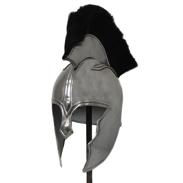 EC World Imports Antique Replica The Illiad Achilles Steel Armor Helmet ...