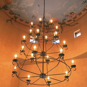 Estrella 24-Light Candle-Style Chandelier