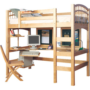 Chelsea Vanity Loft Bed Wayfair Save