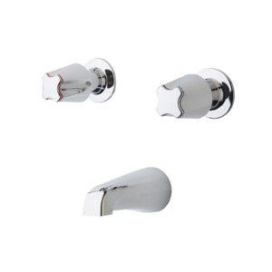 Bedford Double Handle Wall Mount Tub Faucet