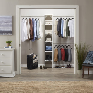 Closet Systems Organizers You Ll Love Wayfair Suitesymphony 12 5 W Closet System