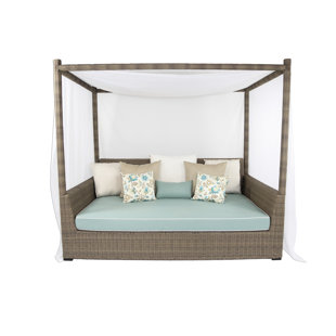 Canopy Patio Daybeds You Ll Love Wayfair Palisades Viceroy Day Bed With Cushions