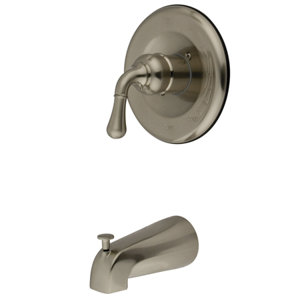 Single Handle Wall Mount Tub Only Faucet Lever Handle