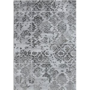 Posh Hand-Woven Gray Area Rug