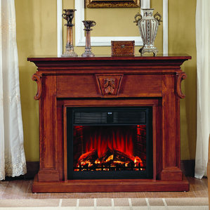 New Port Electric Fireplace by Lanza