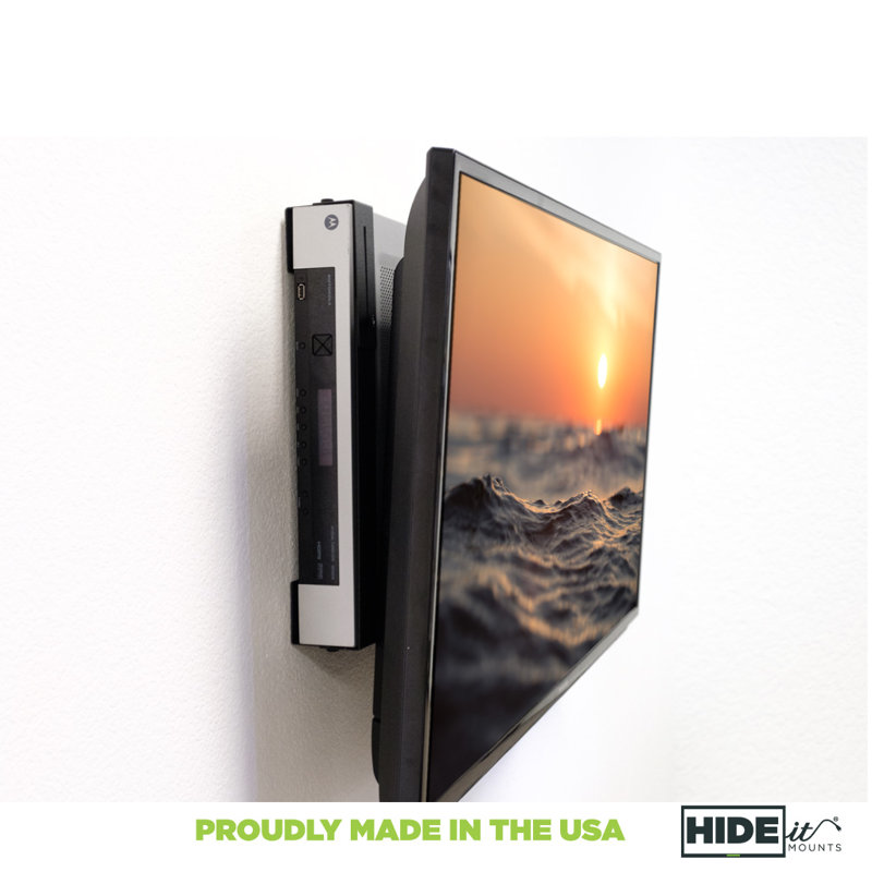 HIDEitMountsInc Adjustable Cable Box Wall Mount & Reviews Wayfair