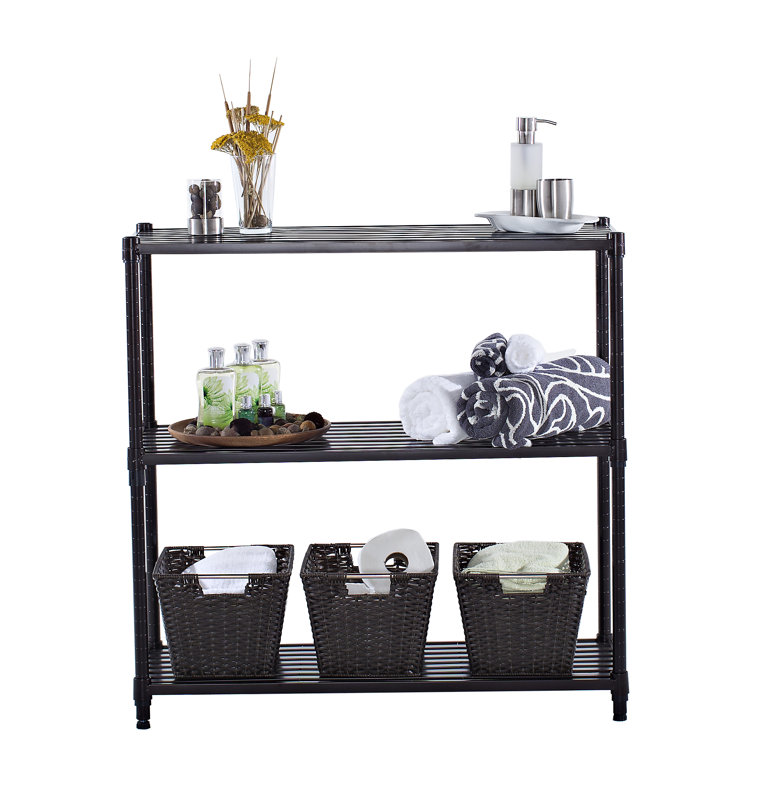 Trinity Slat 35" H 2 Shelf Shelving Unit Starter & Reviews Wayfair
