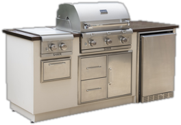 Outdoor Kitchens You Ll Love Wayfair Outdoor Kitchen Islands