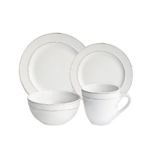 Harwood 16 Piece Dinnerware Set, Service for 4