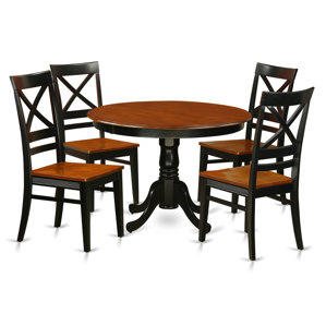 Hartland 5 Piece Dining Set by Wooden Importers
