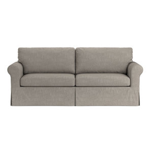 Garmon Box Cushion Sofa Slipcover by T..