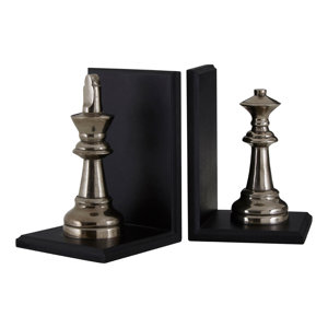 2-tlg. Buchstützen-Set Turin Chess von ClassicL..