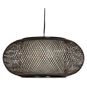 Kata Japanese 1-Light Geometric Pendant
