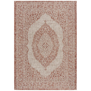 Myers Light Beige/Terracotta Indoor/Outdoor Area Rug