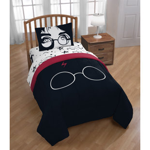 Harry Potter Bedding Set Wayfair Harry Potter Always 4 Piece Reversible Comforter Set