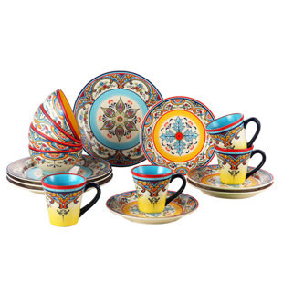 Zanzibar 16 Piece Dinnerware Set Service For 4 Zanzibar 16 Piece Dinnerware Set Service For 4