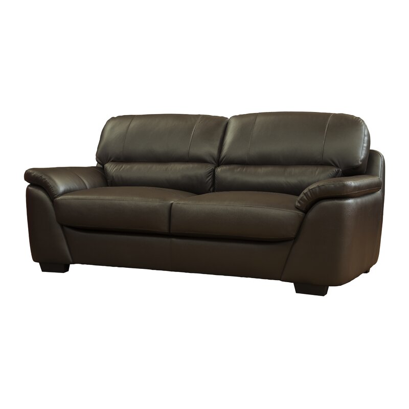 Rose Bay Furniture Bugatti Leather 3 Seater Sofa | Wayfair.co.uk