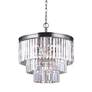 Domenique Traditional 4-Light Crystal Chandelier