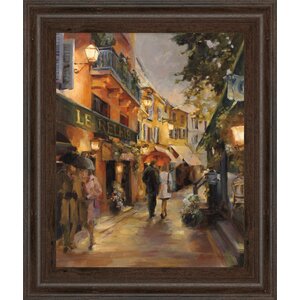 'Evening in Paris' Framed Painting Print