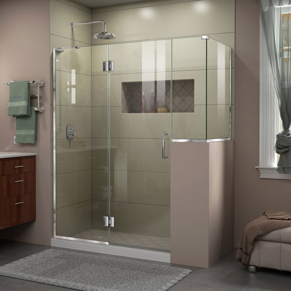 DreamLine UnidoorX 60" x 40.38" x 72" Rectangle Hinged Shower