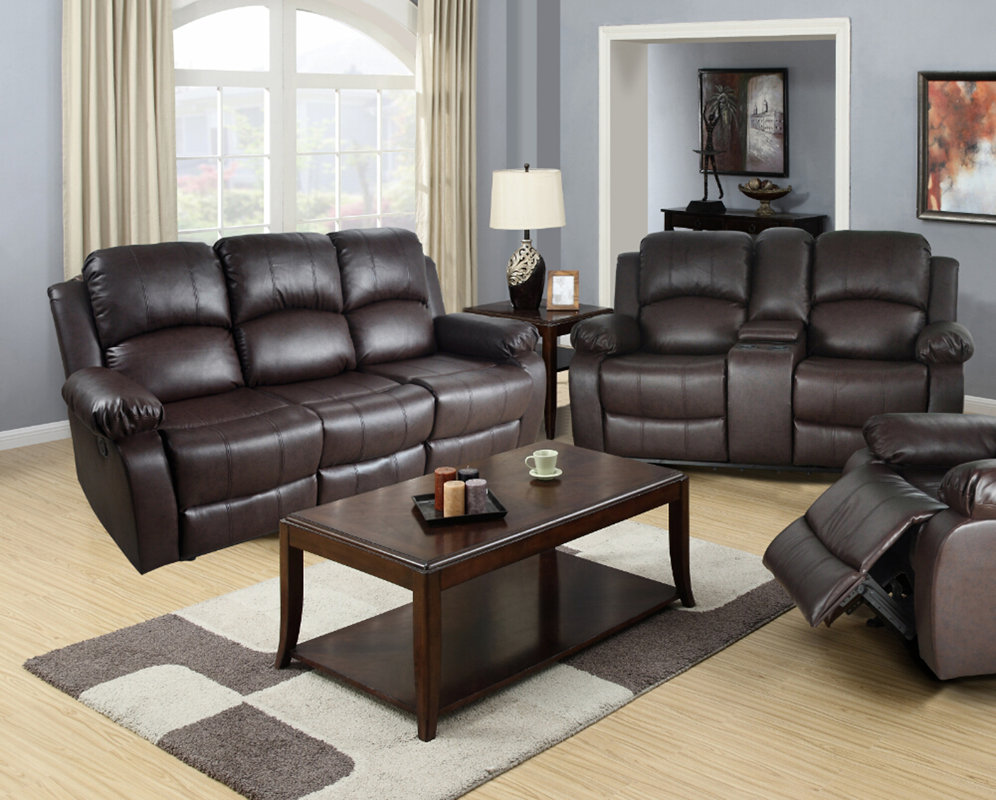 Red Barrel Studio Mayday 2 Piece Faux Leather Living Room Set Mayday 2 Piece Faux Leather Living Room Set