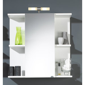 68 cm x 68 cm Spiegelschrank mit Beleuchtung von..