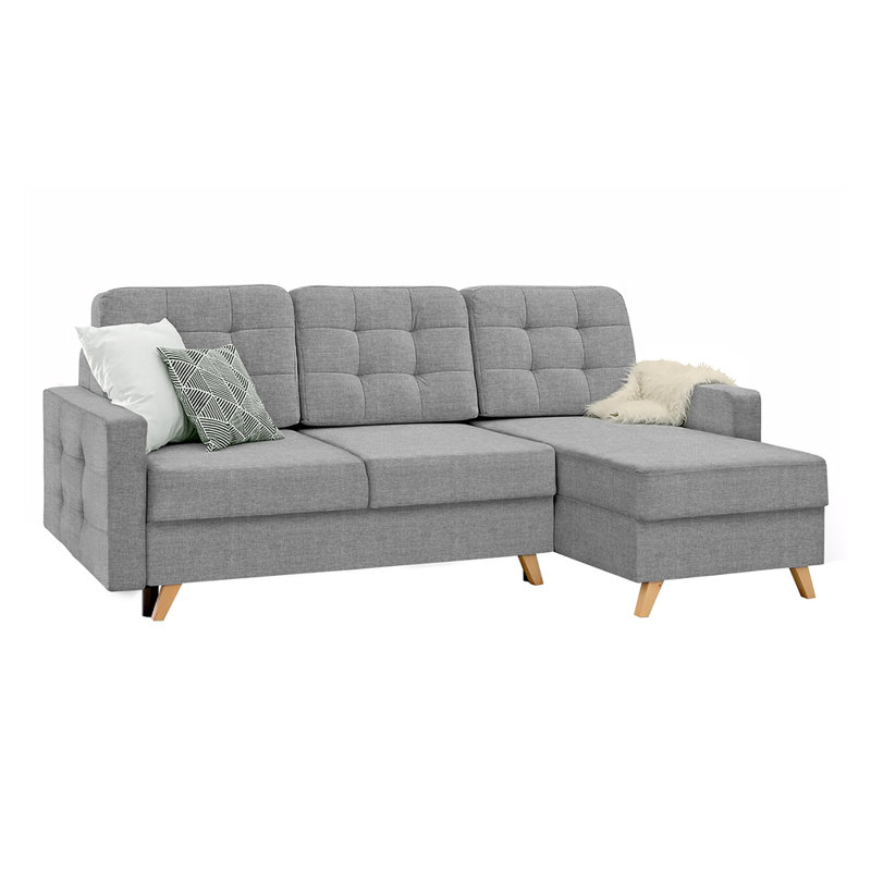 Selsey Living Velvet Reversible Corner Sofa Bed Wayfair Co Uk Velvet Reversible Corner Sofa Bed