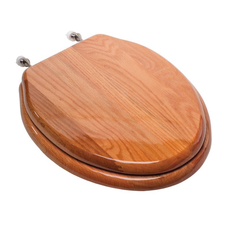 Comfort Seats Designer Solid Wood Elongated Toilet Seat ...