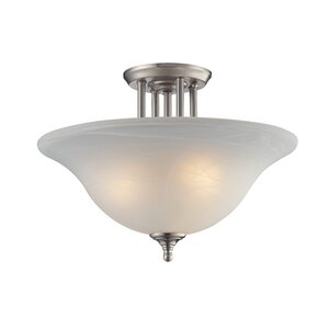 Athena 3-Light Semi-Flush Mount