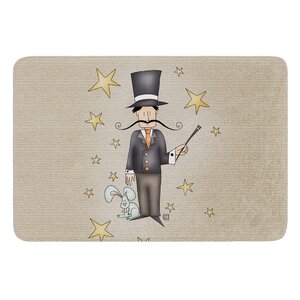 Circus Magician by Carina Povarchik Bath Mat