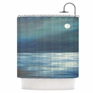 A Walk in The Moonlight Shower Curtain