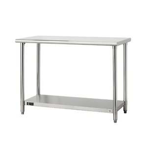 View 48 w Adjustable Height Stainless Steel Top