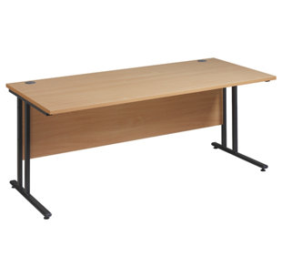 Home Haus Commercial Office Desks Wayfair Co Uk Maestro 25 Desk S With Cable Management