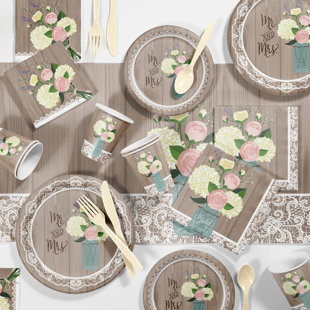Bridal Shower Paper Plates | Wayfair Bridal Shower Paper Plates | Wayfair