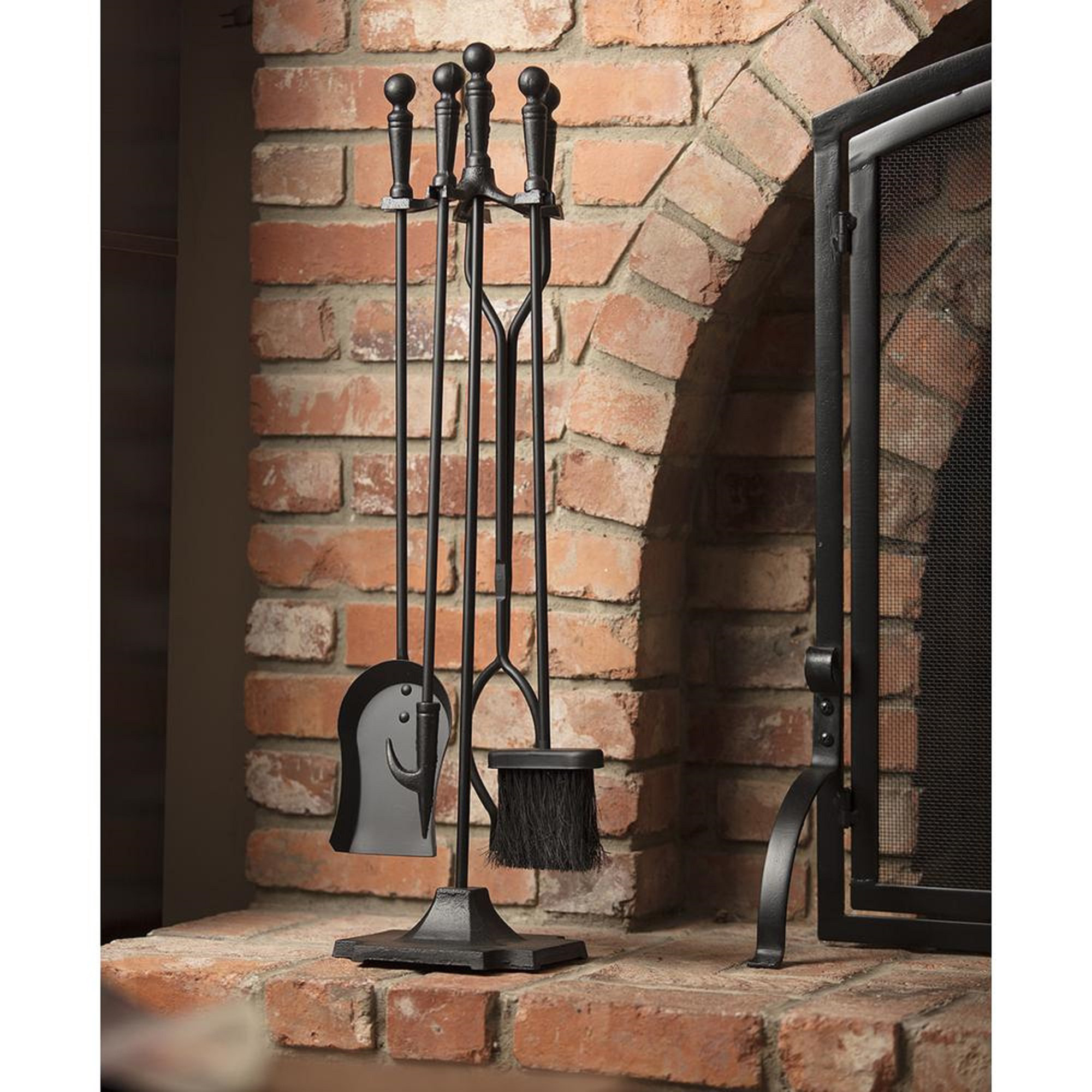 Blue Rhino Uniflame 5 Piece Fireplace Tool Set Reviews Wayfair