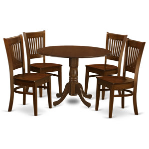Gloucester 5 Piece Dining Set by Charlton Home