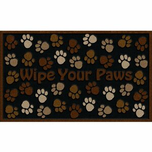 Cedar Drive Wipe Your Paws Doormat