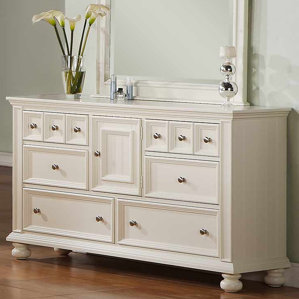 Miami Springs 6 Drawer Standard Dresser by Beachcrest Home