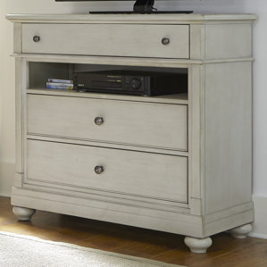 Saguenay 3 Drawer Media Chest by Lark Manor