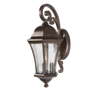 3-Light Outdoor Wall Lantern