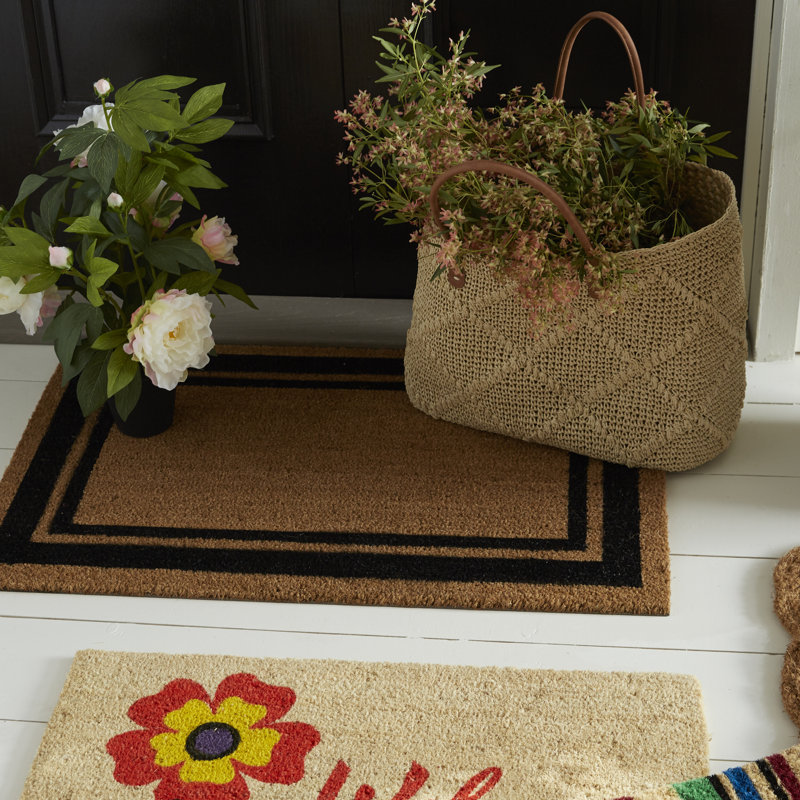 Laurel Foundry Modern Farmhouse Sumiko Border Doormat & Reviews Wayfair