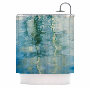 Fluidity Series 2 by Malia Shields Shower Curtain