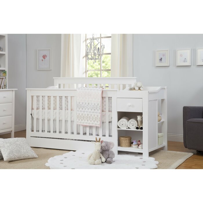 Piedmont 4 In 1 Crib And Changer Combo