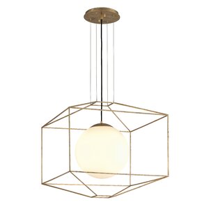 Westerberg 1-Light Metal Foyer Pendant