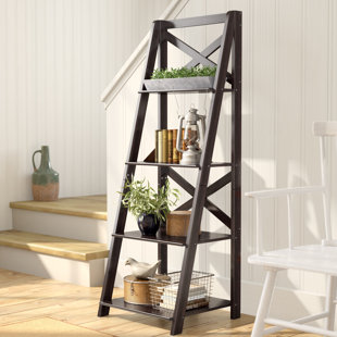 Leaning Bookcases Ladder Shelves You Ll Love Wayfair Save