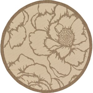 Souliere Beige Outdoor Area Rug