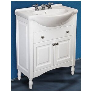 Windsor Narrow Depth Bathroom Vanity Base