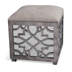 Brodick Ottoman by Bungalow Rose