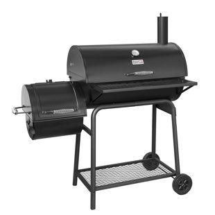 Charcoal Gas Combo Grill Wayfair 26 Barrel Charcoal Grill With Smoker