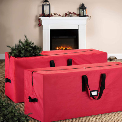 Storage burkesoutlet Christmas Storage Boxes for Trees, Ornaments, Wrapping Paper You'll Love | Wayfair.ca